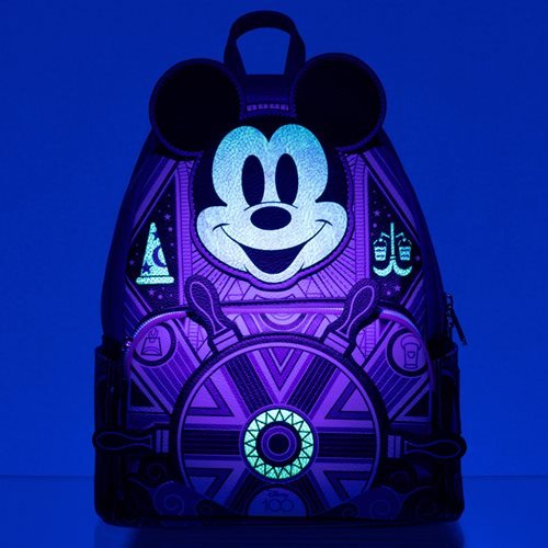 Loungefly Disney 100 Art Deco Mickey Mouse Mini-Backpack - Entertainment Earth Exclusive