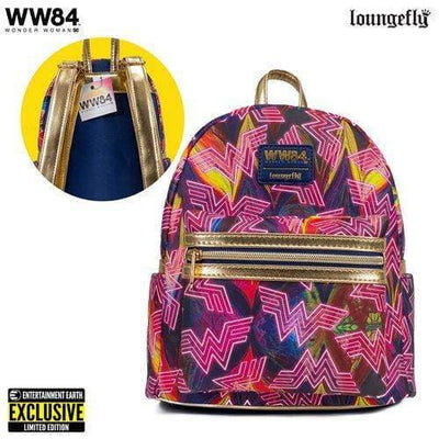 Loungefly Wonder Woman 1984 WW84 Mini-Backpack - Entertainment Earth Exclusive