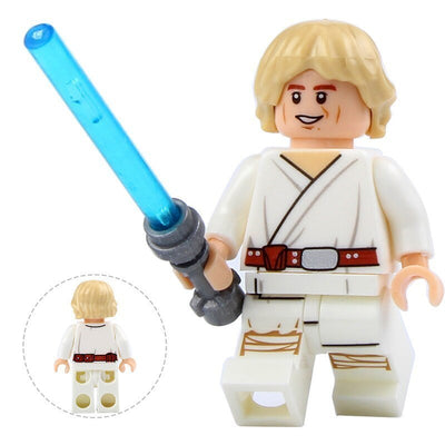 Luke Skywalker (Star Wars) - Custom Building Blocks Mini Figures Compatible with LEGO