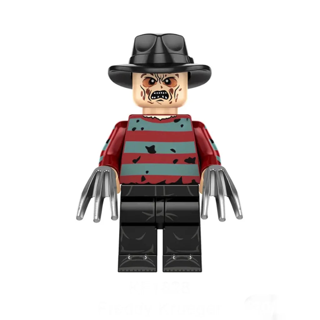 Freddy Krueger (A Nightmare on Elm Street) - Custom Building Blocks Mini Figures Compatible with LEGO