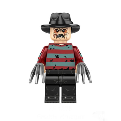 Freddy Krueger (A Nightmare on Elm Street) - Custom Building Blocks Mini Figures Compatible with LEGO