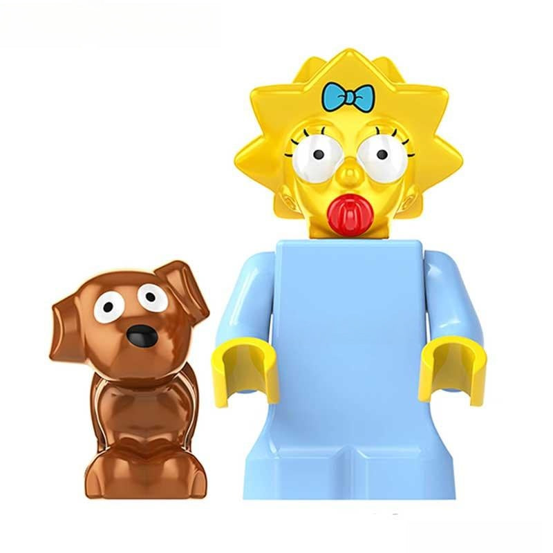 Maggie Simpson (The Simpsons) - Custom Building Blocks Mini Figures Co ...