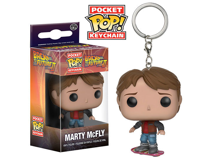 POP! Keychains: Movies (BTTF), Marty McFly