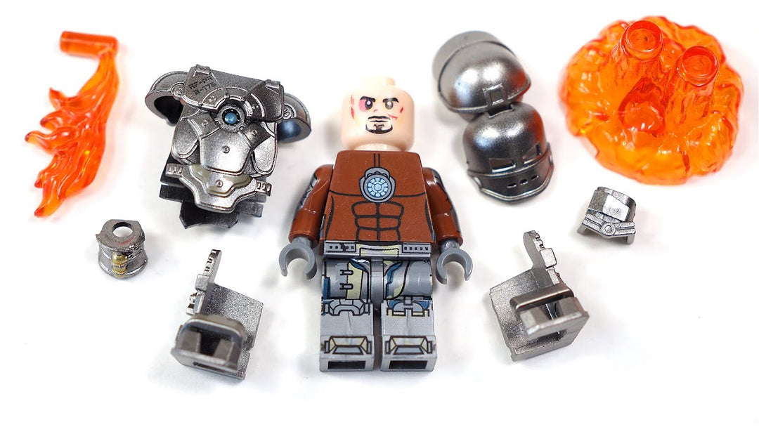 Tony Stark Iron Man Armor Lego LEGO Iron Man Tony Stark With Mark