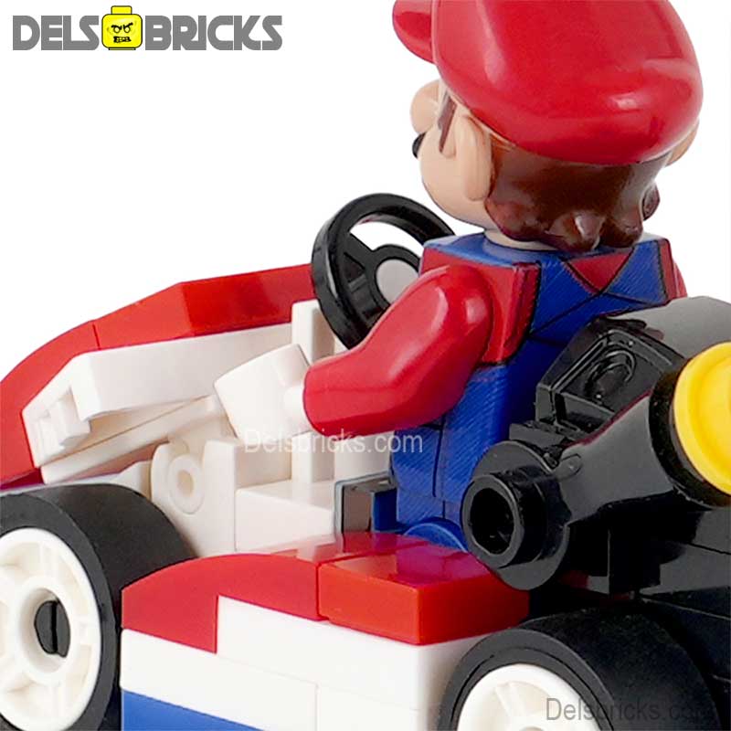 Mario Kart (The Super Mario Bros.) - Custom Building Blocks Mini Figures Compatible with LEGO