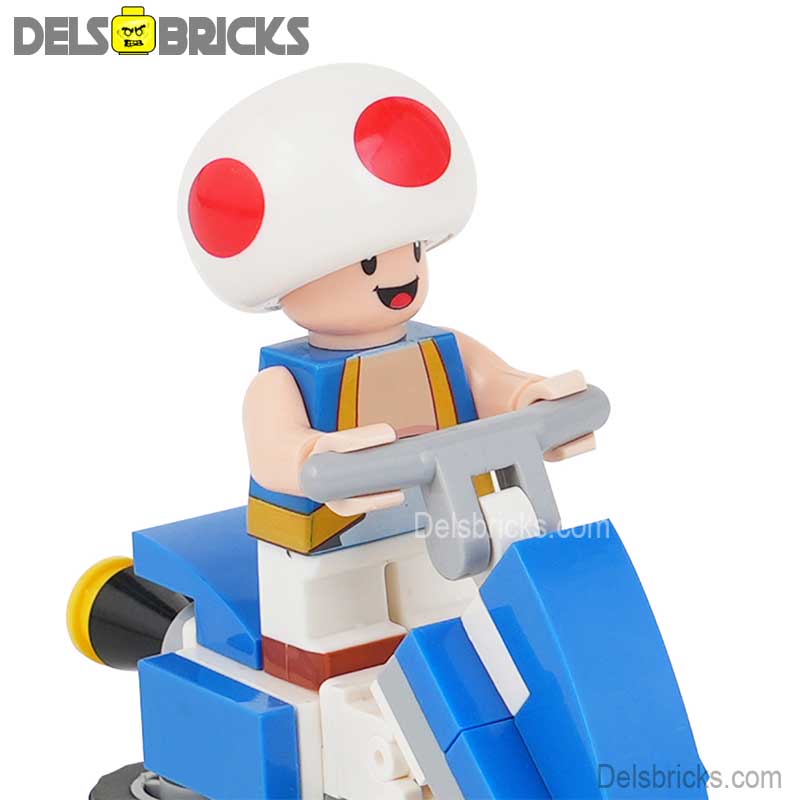 Toad Kart (The Super Mario Bros.) - Custom Building Blocks Mini Figures Compatible with LEGO