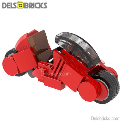 Akira Motorcycle (Akira) - Custom Building Blocks Mini Figures Compatible with LEGO