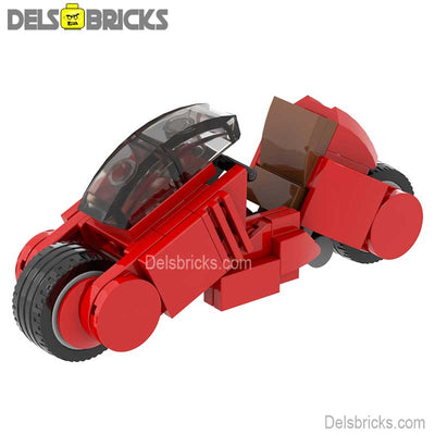 Akira Motorcycle (Akira) - Custom Building Blocks Mini Figures Compatible with LEGO