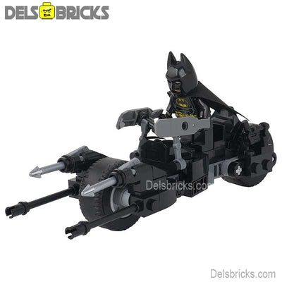 Batman & Batcycle (DC) - Custom Building Blocks Mini Figures Compatible with LEGO