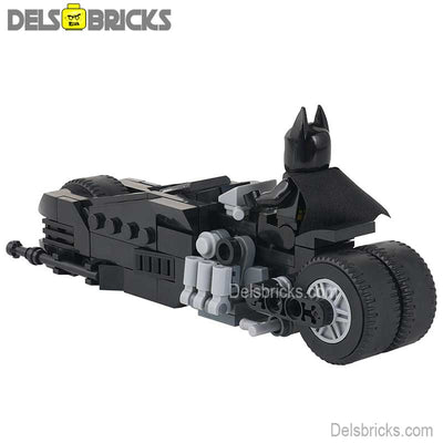 Batman & Batcycle (DC) - Custom Building Blocks Mini Figures Compatible with LEGO