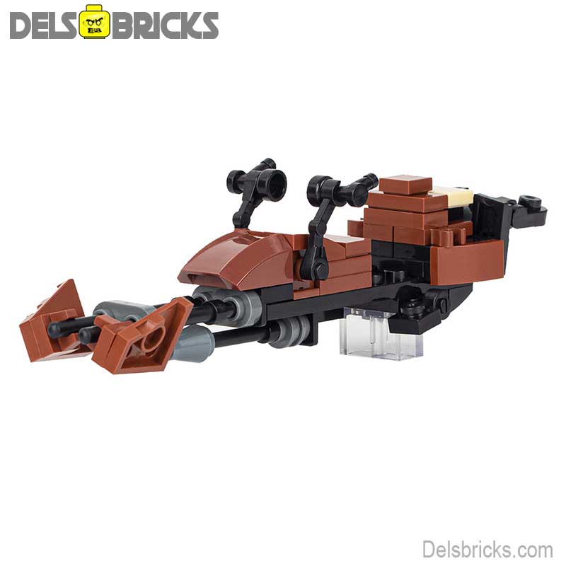 Speeder Bike (Star Wars) - Custom Building Blocks Mini Figures Compatible with LEGO