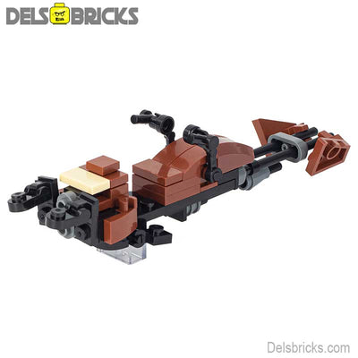 Speeder Bike (Star Wars) - Custom Building Blocks Mini Figures Compatible with LEGO
