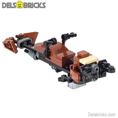 Speeder Bike (Star Wars) - Custom Building Blocks Mini Figures Compatible with LEGO