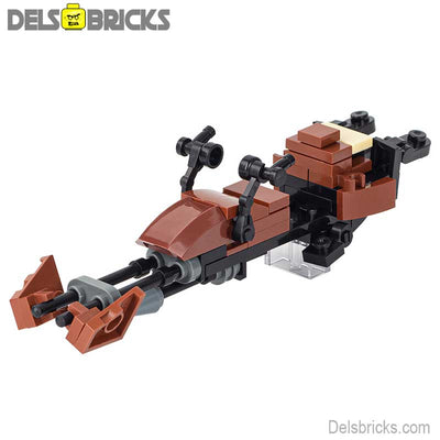 Speeder Bike (Star Wars) - Custom Building Blocks Mini Figures Compatible with LEGO