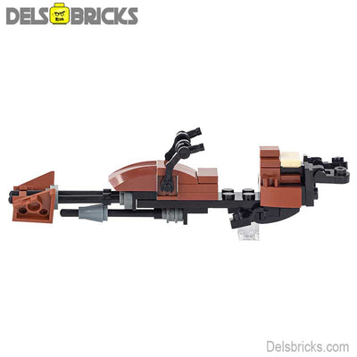 Speeder Bike (Star Wars) - Custom Building Blocks Mini Figures Compatible with LEGO