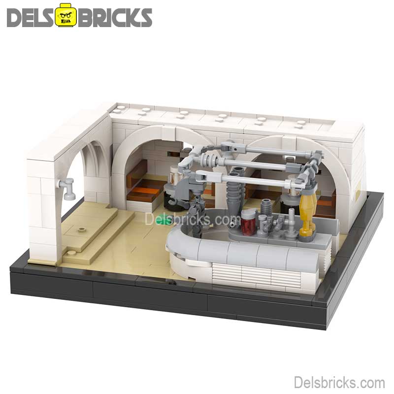 Star Wars Mos Eisley Cantina Playset from Mandalorian (Star Wars) - Custom Building Blocks Mini Figures Compatible with LEGO