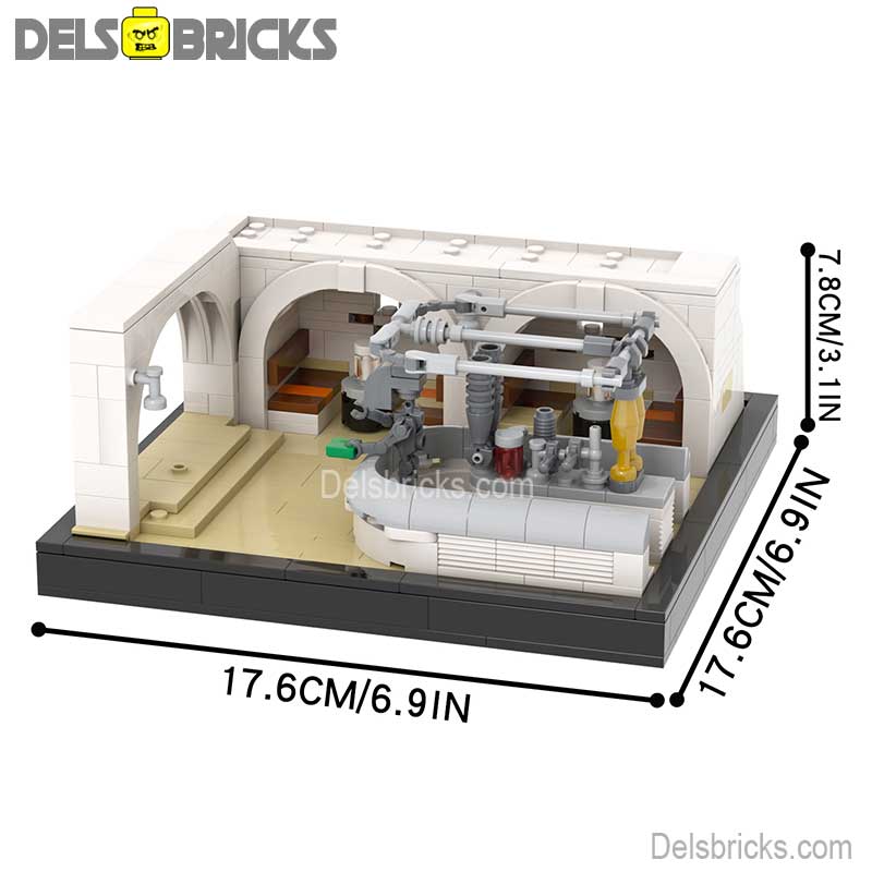 Star Wars Mos Eisley Cantina Playset from Mandalorian (Star Wars) - Custom Building Blocks Mini Figures Compatible with LEGO