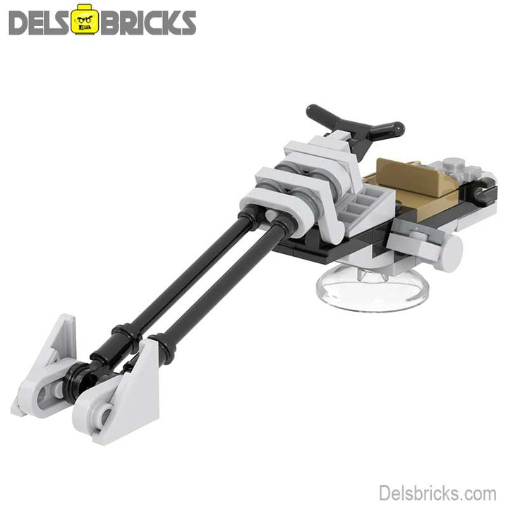 Speeder Bike from Mandalorian (Star Wars) Custom Building Blocks