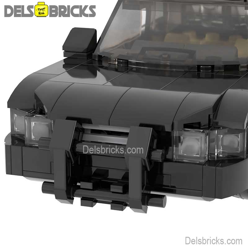 Police Squad Car (Vehicles) - Custom Building Blocks Mini Figures Compatible with LEGO