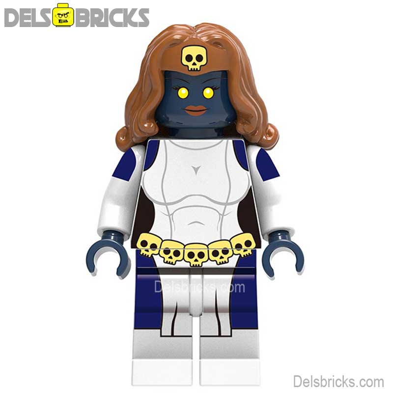 Mystique (Marvel X-Men) - Custom Building Blocks Mini Figures Compatible with LEGO