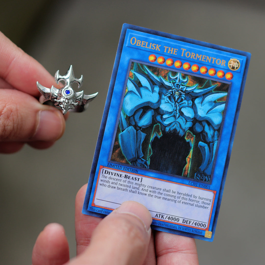 Yu-Gi-Oh! Obelisk The Tormentor Ring Black / 10 Yu-Gi-Oh! Obelisk The Tormentor Ring Black / 10