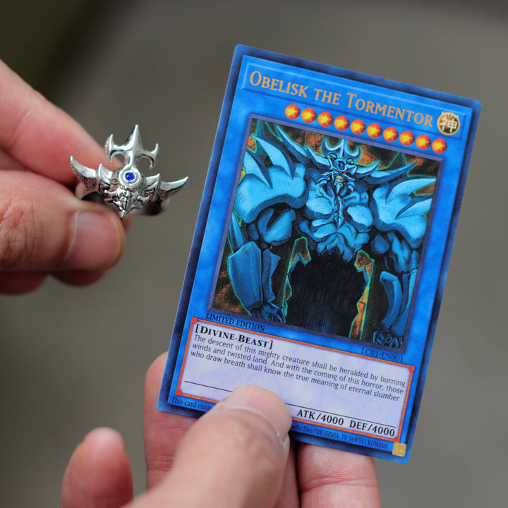 Yu-Gi-Oh! Obelisk The Tormentor Ring Black / 10