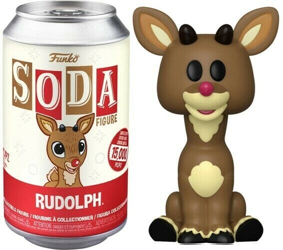 Funko Soda: (Open Can) Common Rudolph