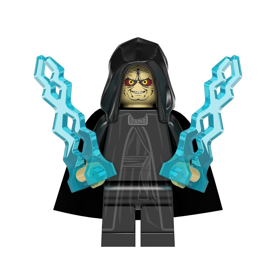 Emperor Palpatine Darth Sidious (Star Wars) - Custom Building Blocks Mini Figures Compatible with LEGO