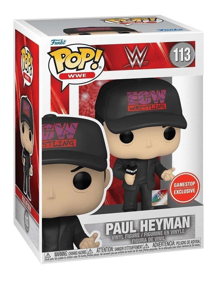 POP! WWE: 113 WWE, Paul Heyman Exclusive