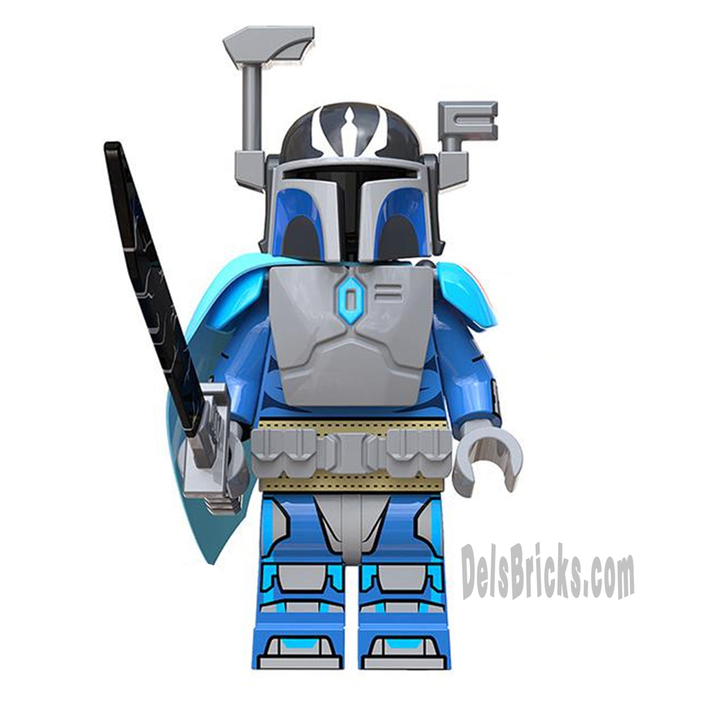 Pre Vizsla with Dark Saber (Star Wars) - Custom Building Blocks Mini Figures Compatible with LEGO