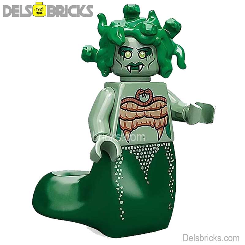 Medusa Greek Mythos Goddess (Horror) - Custom Building Blocks Mini Figures Compatible with LEGO