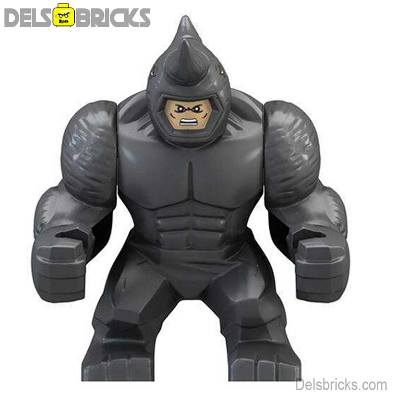 Rhino (Marvel Spider-Man) - Custom Building Blocks Mini Figures Compatible with LEGO