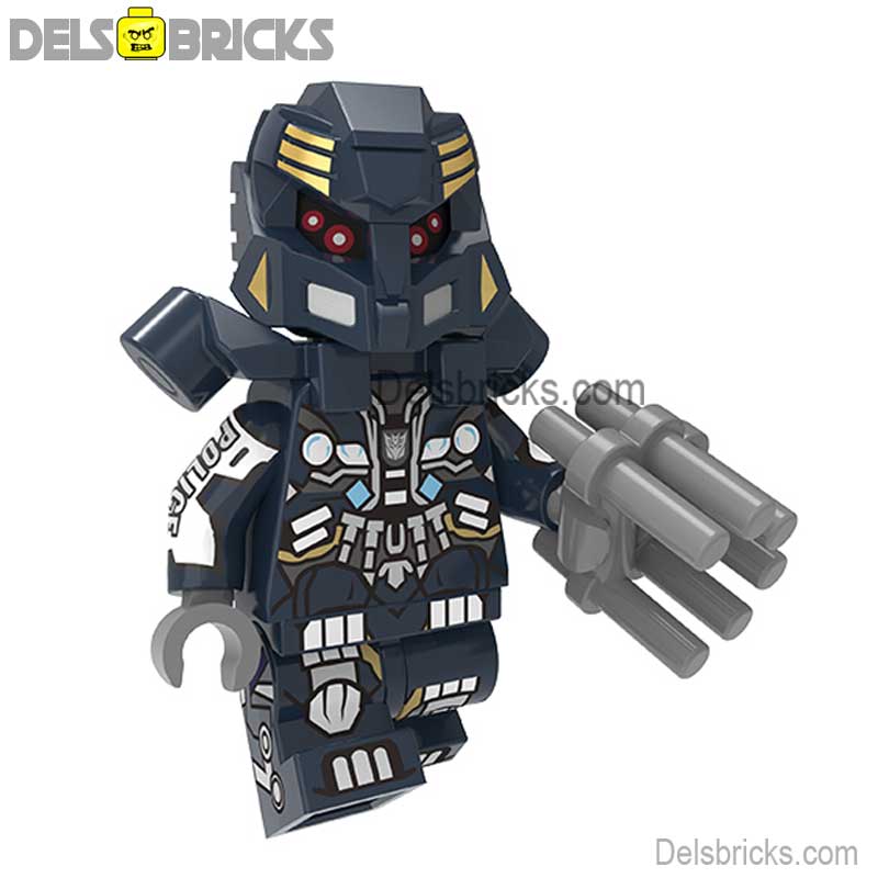 Barricade (Transformers) - Custom Building Blocks Mini Figures Compatible with LEGO