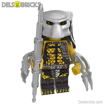 Set of 6 (Predator) - Custom Building Blocks Mini Figures Compatible with LEGO