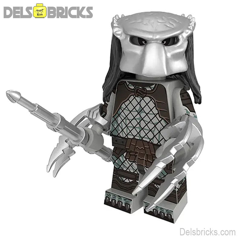 The Predator Gray Yautja (Predator) - Custom Building Blocks Mini Figures Compatible with LEGO