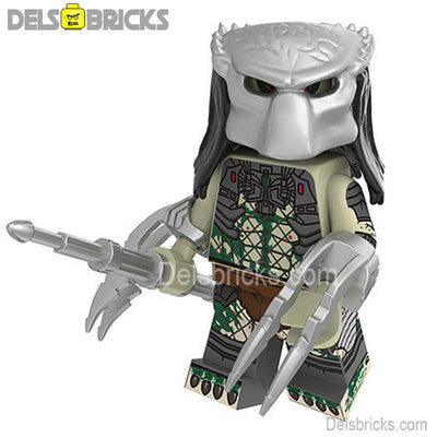 Set of 6 (Predator) - Custom Building Blocks Mini Figures Compatible with LEGO