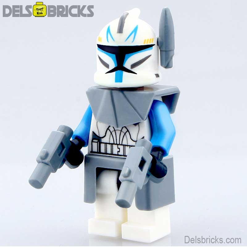 Captain Rex Phase 1 ARC Clone Trooper (Star Wars) - Custom Building Blocks Mini Figures Compatible with LEGO