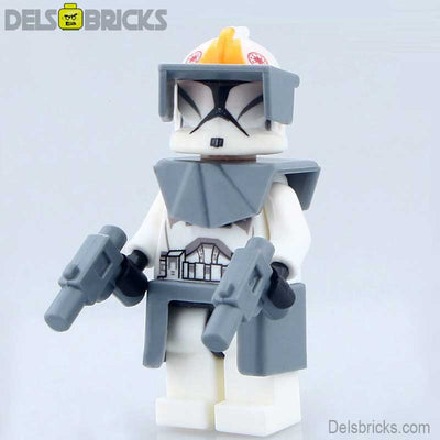 Gunner Pilot ARC Phase 1 Clone Trooper (Star Wars) - Custom Building Blocks Mini Figures Compatible with LEGO