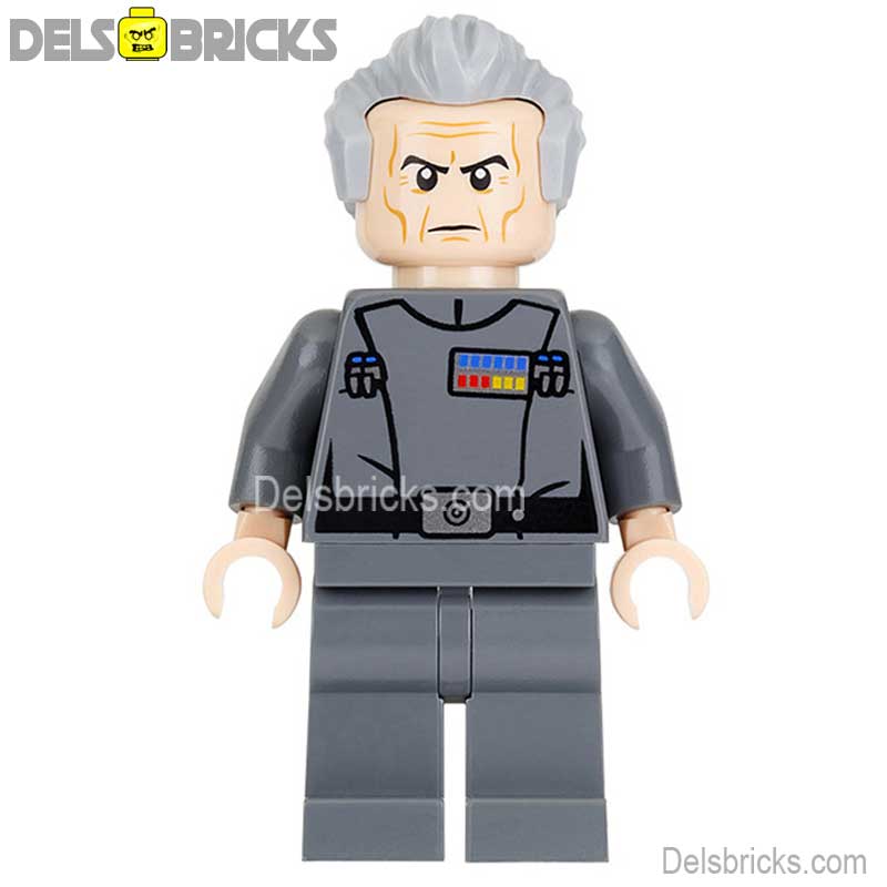 Grand Moff Tarkin (Star Wars) - Custom Building Blocks Mini Figures Compatible with LEGO