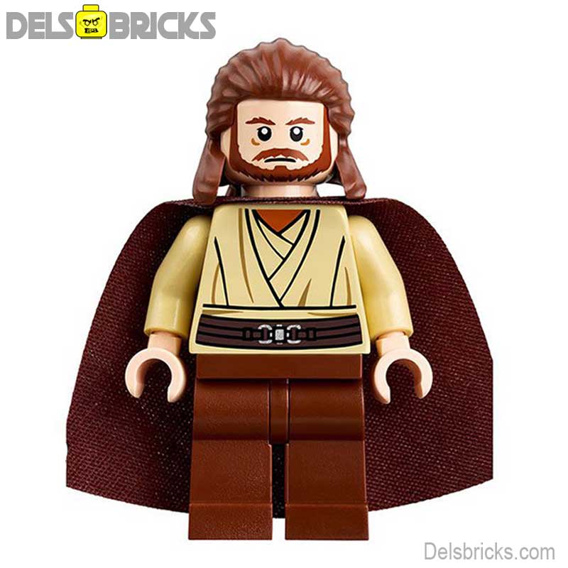 Qui Gon Jinn (Star Wars) - Custom Building Blocks Mini Figures Compatible with LEGO