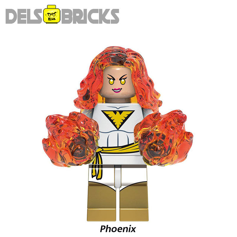 Phoenix (Marvel X-Men) - Custom Building Blocks Mini Figures Compatible with LEGO