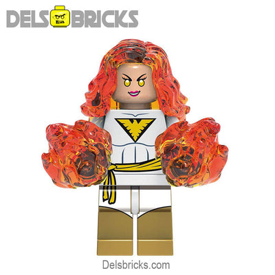 Phoenix (Marvel X-Men) - Custom Building Blocks Mini Figures Compatible with LEGO