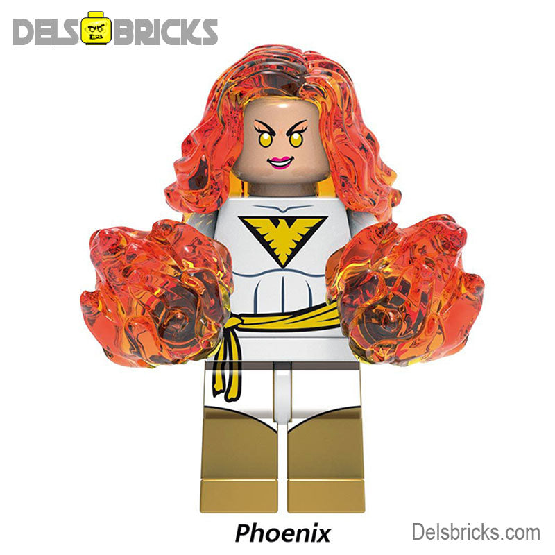 Phoenix (Marvel X-Men) - Custom Building Blocks Mini Figures Compatible with LEGO