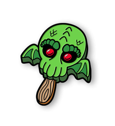 HareBrained! Cthulhu Ice Scream Enamel Pin