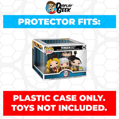 Pop Protector for Tengen with his Wives SDCC #1944 Funko Pop Moment on The Protector Guide App by Display Geek