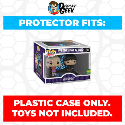 Pop Protector for Wednesday & Enid SDCC #1541 Funko Pop Moment on The Protector Guide App by Display Geek