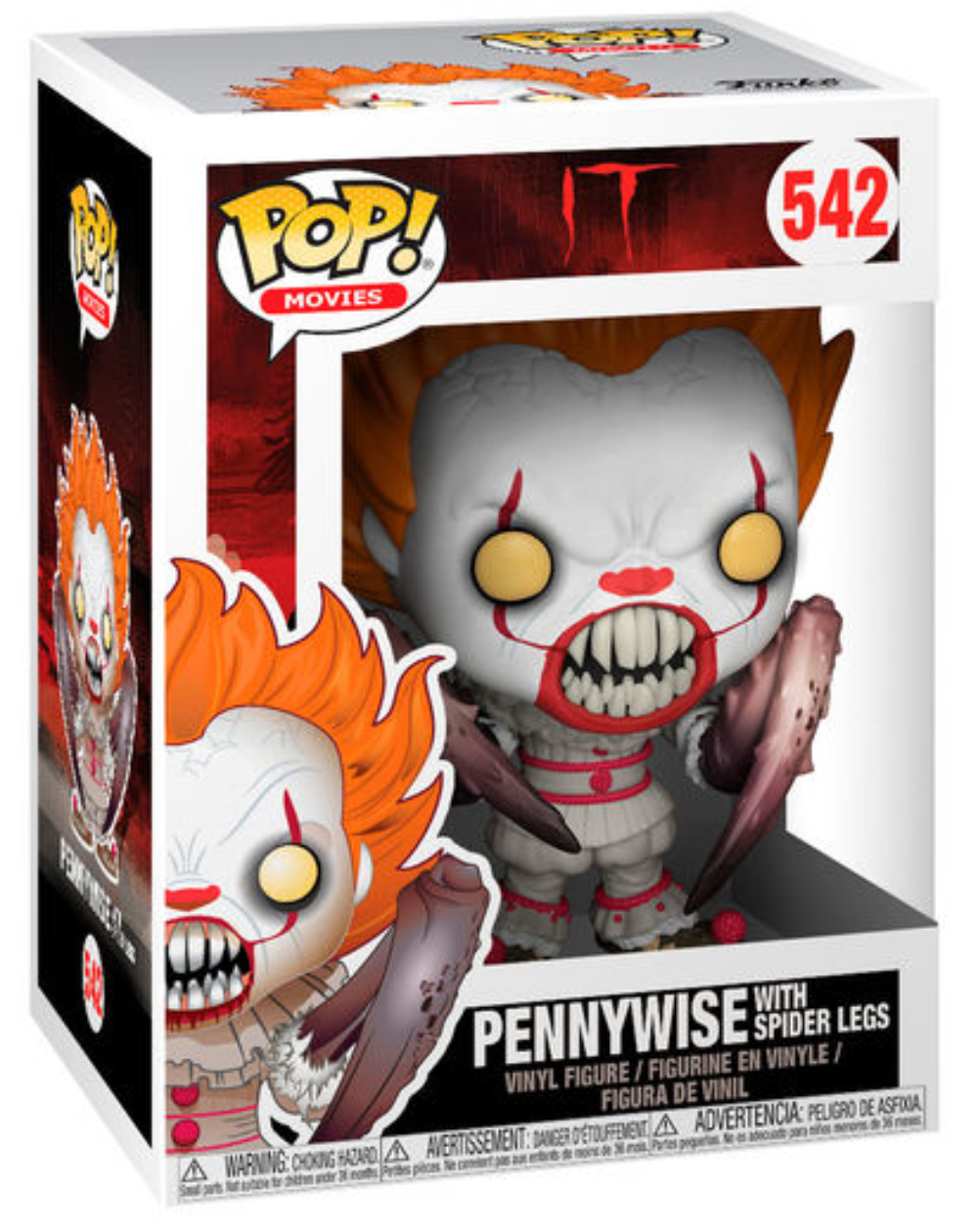 POP! Movies: 542 IT (CH 1), Pennywise (Spider Legs)