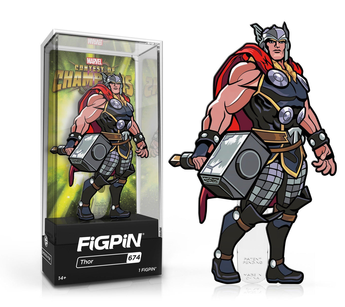 FiGPiN: CONTEST OF CHAMPIONS - Thor (674) (1ST EDITION LE2K)