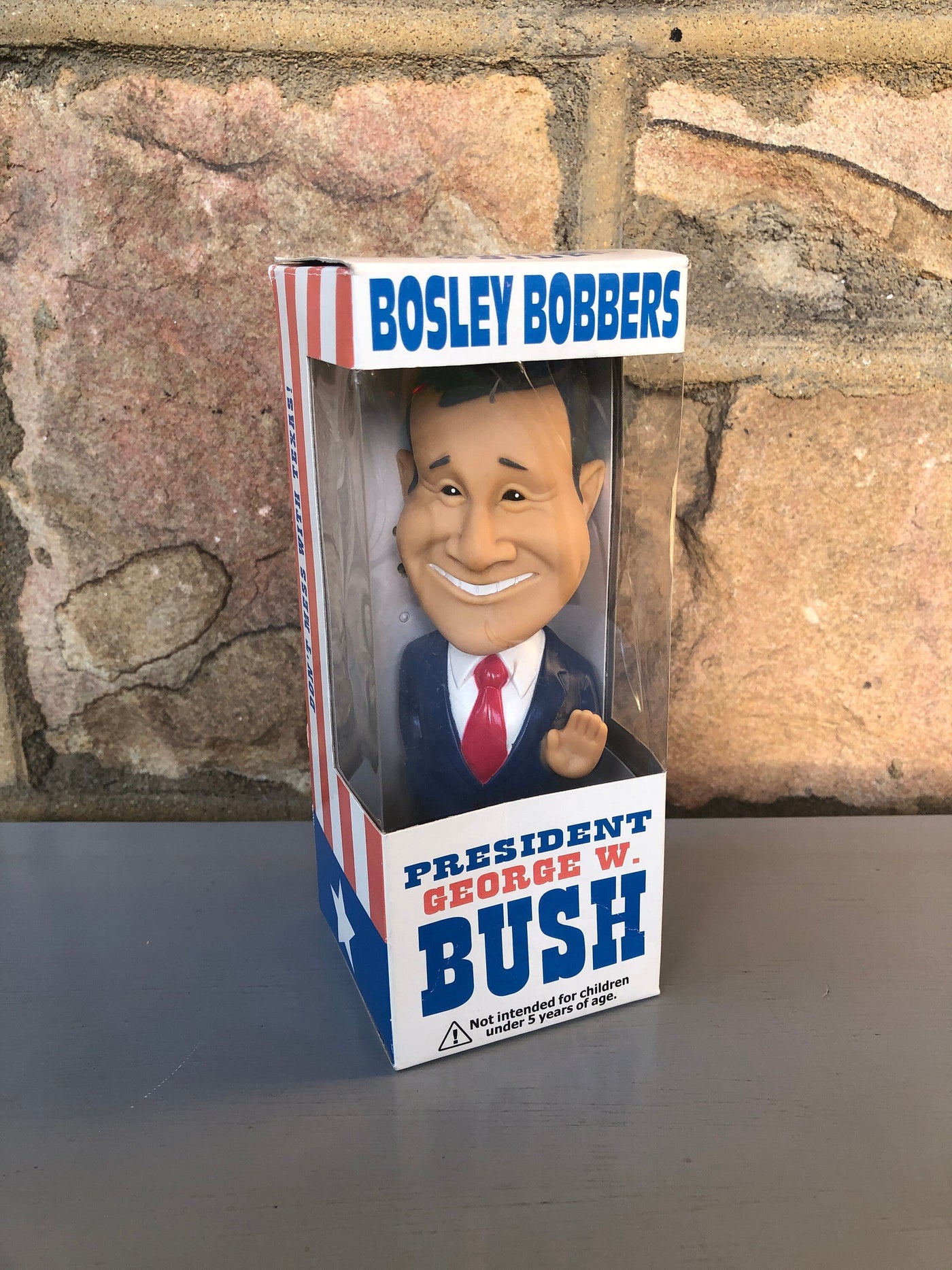 Funko Wacky Wobbler: President George W. Bush "Bosley Bobbers"