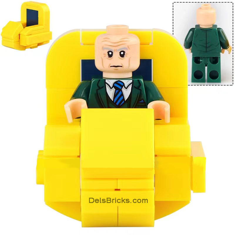 Professor X (Marvel X-Men) - Custom Building Blocks Mini Figures Compatible with LEGO